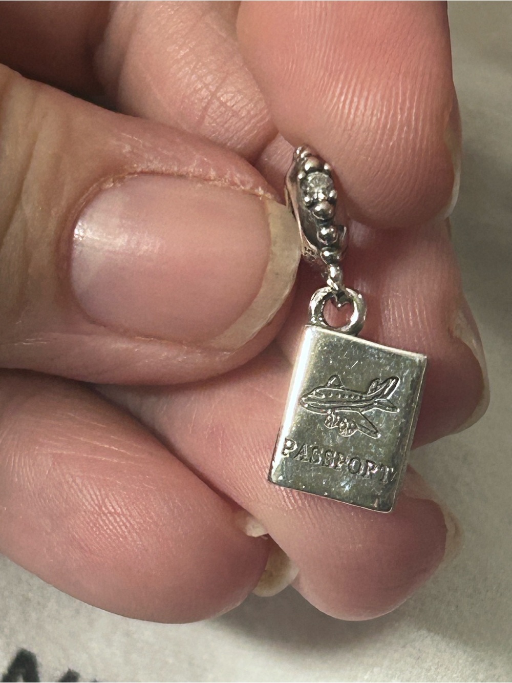 Pandora Passport Dangle Charm